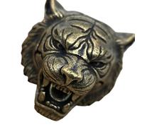 Kaeltsyn Paracord Bead Animal Head Copper Charm with 6mm Cord Hole for Lanyard Pendant Tool Pulls Accessories and Outdoor Gear Projects Lanyard Bead Paracord Charm Carry Pendant