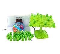 Kaeltsyn Parent Child Desktop Balance Tree Stacking Building Block Educational Balancing Tower Game for Children Over 3 Years Intelligence Development Puzzle Interactive Toy