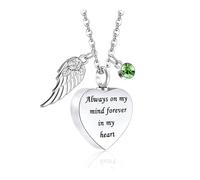 Kaeltsyn Pet Necklace Its Urn to Carry Loved Ashes Always Ashes