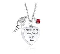 Kaeltsyn Pet Necklace Its Urn to Carry Loved Ashes Always Ashes
