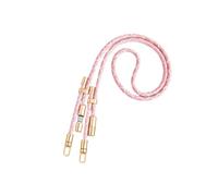 Kaeltsyn Phone Lanyard Cable with Up to 60 W PD Charging, white, B | Adjustable Lanyard Configuration, Nylon-Braided Exterior, Rotating Hooks That Turn with Routine Body Movement