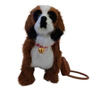 Kaeltsyn Plush Electronic Puppy Toy Sound Activated Walking Singing for Fun Plush Robot
