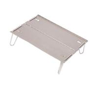 Kaeltsyn Portable Aluminum Camp Table Easy Assembly Dining Suitable for Hiking Outdoor and Family Event Folding Aluminum