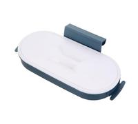 Kaeltsyn Portable Garbage Hanging Bag Kitchen Trash Storage Rack Bag Hook Scouring Pad Dry Shelf Holder Kitchen Organzier Door Mounted Trash Basket