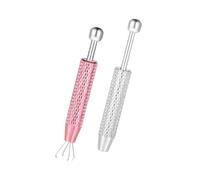 Kaeltsyn Portable Stainless Steel Double Ended Piercing Grabbers for Secure Jewelry Making and Tasks Professional Piercing Grabber
