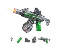 Kaeltsyn Powerful Splashes Shooters with LED Light Effect Fast Shootings for Backyard Fun Automatic Water Toy Beach Water Pistoleer