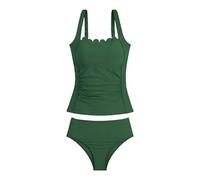 Kaeltsyn Practical Two Piece Ladies Swimsuit Comfortable Separate Design Quick Drying Swimwear Suitable for Poolparties Wear Women Bathing Suit Set