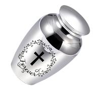 Kaeltsyn Premium Sealed Pet Cremation Container Resistant Aluminum Alloy Urn for Cats Dog Keepsakes Waterproof Pet Ashes Container