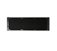 Kaeltsyn Professional Grades Aluminum Water Cooling Radiator 14CM Fan Robust Construction for Long Lasting Reliability Dustproof Coated Water Convector