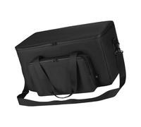Kaeltsyn Protective Loudspeaker Bag with Hard PP Base and Handles for PB on the Go 1 2 Easy Transport and Storage Multiple Pocket Sound Equipment Bag