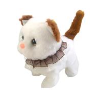 Kaeltsyn Realistic Electronic Plush Cats Doll Toy with Sound and Motion Educational Toddler Engagement Parenting Game Electric Plush Cats Toy