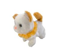 Kaeltsyn Realistic Electronic Plush Cats Doll Toy with Sound and Motion Educational Toddler Engagement Parenting Game Electric Plush Cats Toy