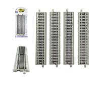 Kaeltsyn Realistic HO Scale Model Railroad Tracks Kits Cement Sleeper for Craft Train Track and Display with Stable Construction Scale Train Tracks