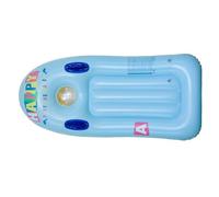 Kaeltsyn Reinforced Inflatable Kids Surf Board for Beach Pool Water Play Featuring Grip Texture and Rounded Corners Children ' s Floating Toy