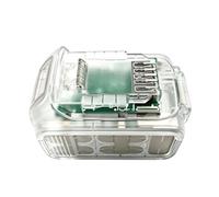 Kaeltsyn Replacement 10x18650 Battery Pack Case with PCB, Transparent | Transparent Housing, 10pcs Dedicated Cell Positions, Included Enclosure Components for Battery-Pack Building