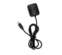 Kaeltsyn Replacement Charging Cable for 5.0 Wearable Device, Clip-on Power Head, 1M Black PVC Cord Daily Use