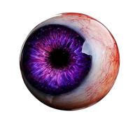 Kaeltsyn Resin Eyeballs Sculpture Scary Eye Model Figure for Horror Project and Unique Home Haunted Room Decorative Accessories Realistic Eyeballs Decoration
