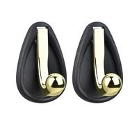 Kaeltsyn Rusts Proof Single Hook Kirsite Materials Elegant Design Decorative for Hanging Items Securely Simple Mount Decorative