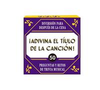 Kaeltsyn Set of 50 Spanish Language Card Miniature Learning Game Cards Set Perfect for Family Night and Camping Word Game