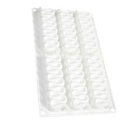 Kaeltsyn Silicone Baking Molds with Unique Long Waved Pattern Dessert Cake for Kids Party Pastries Decoration Food Grade Silicone Baking Molds for Kids