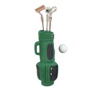 Kaeltsyn Simulation Golf Set Model Figurine Miniature Accessories Club Figure for Children Play and Doll House Scene Display Figurines