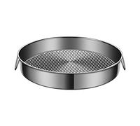 Kaeltsyn Stainless Steel Steamer Small Food Steamer Basket Steaming Rack 5 Sizes for Rice Vegetables Meat Fish Dumplings Dim Sum Steaming Rack for Pot