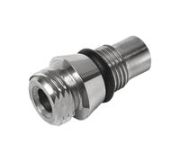 Kaeltsyn Stainless Steel Tube Connector for Coffee Machines | Hexagonal Wrench Flats, Metric Threaded Form, Stainless Steel Body, Tube Connector Replacement for Reassembly