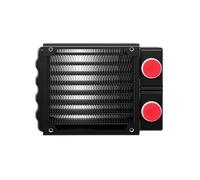 Kaeltsyn Standard G1/4 Thread Aluminum Radiator for Device Liquid Temperature Management in Limited Spaces Quiet Water Cooling