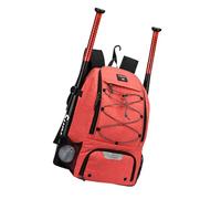 Kaeltsyn Sturdy Polyester Baseball Training Backpack Built with Reinforced Zippers and Ergonomic Shape for Long Lasting Use on the Field Youth Baseball Gift