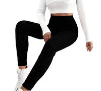 Kaeltsyn Supportive Elastic Workout Leggings High Rise Tight Trousers for Postnatal Recovery Intense Exercise Stability High Waist Workout Leggings