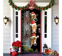 Kaeltsyn Sustainable Christmas Door Hanging Decoration for Indoor, N
