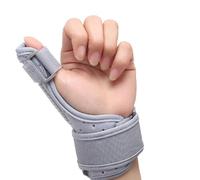 Kaeltsyn Thumb Reinforce Assist Strap for Tendinitis Relief Modifiable Wrist Guard with Ventilated Fabric for Sports Department Work Thumb Tendinitis Relief Wrist Guard