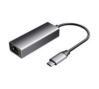 Kaeltsyn Type-C LAN Adapter with Separate Power and Link Activity Lights | RTL8156B Controller, Auto-Negotiating 100 / 1000 / 2500 Mbps Ethernet, Single RJ45 Port for Direct Cabled Access