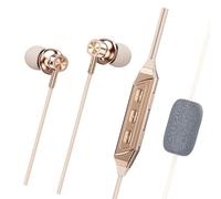 Kaeltsyn Type C Sound Card Headphone Corded Noise Cancelling Headphone with Microphone Suitable for Live Singing and Streaming Live Streaming in Ear Headphones