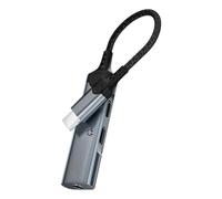 Kaeltsyn Type C to 3.5mm Adapter with 60W Charging Capability Perfect for Podcasting Gaming and Online Meetings HiFi Music Adapter