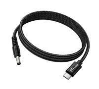 Kaeltsyn Type C to DC5521 5525 Charging Cable PD100W Fast Safe Overcharge Preventions Chip Protected Notebook