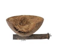 Kaeltsyn Unique Coconuts Shell Bird House Natural Hanging Nest Craft Birdhouses Cage Habitats Birds Supply Natural Hanging Nest