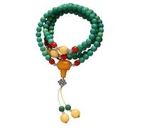 Kaeltsyn Unique Design Turquoise Beads Set Unisex Stone Wristband Cultural Spiritual Mindfulness and Decoration Natural Stone