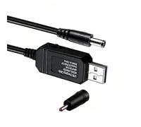 Kaeltsyn USB Boosting Charging Cable 5V to 9V 12V for Secure Fast Charging on the Go USB Voltages Converter Cable
