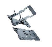 Kaeltsyn Very Thin Aluminum Foldable Phone Stand with 5 Adjustable Angles Easy to Use Portable Rack for Tablets & Smartphones Desk Planner with Not Slip Base