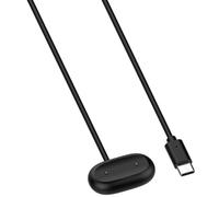 Kaeltsyn Wearable Cable ABS Housing Silicone Head, Black TYPEC | Silicone Charging Head, Two Raised Charging Pins, Positioning by Placement for the Named Wearable