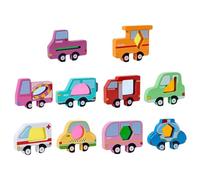 Kaeltsyn Wooden Animal Stacking Blocks for Cognitive Growth and Fine Motor Skills in Safe Wooden Dolls for Children