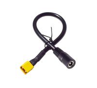Kaeltsyn XT30 Male Female to DC5521 Power Conversion Cable for Battery Chargers 0.25M 1M Option FPV Goggles Charging Cable
