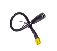 Kaeltsyn XT30 Male Female to DC5521 Power Conversion Cable for Battery Chargers 0.25M 1M Option FPV Goggles Charging Cable