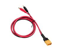 Kaeltsyn XT60H Battery Connector to 4 Mm Banana Plug Charging, Males head | Gold-Plated Plugs, Polarity Wires, 1 M Adapter Cord