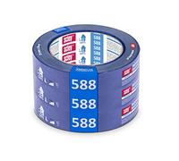 KAEM Scley masking tape, width 25 mm, length 50 m, 3 pieces paper tape, blue masking tape, waterproof masking tape for painting work, masking tape series *588*, A0303-885025