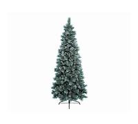 Kaemingk 1.5m Frosted Norwich Pine Tree, Multi-Coloured, 7ft (210cm)