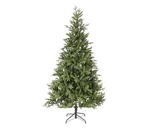 Kaemingk 1.8m Allison Pine Tree, Polyvinyl Chloride, Multi-Coloured, 7ft (210cm), JNS_456359