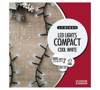 Kaemingk 1000 LED Multi-Action Christmas Tree Lights with Timer 22.5m - WHITE