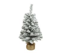 Mini Tabletop Snowy Imperial Green Christmas Tree - 75cm
